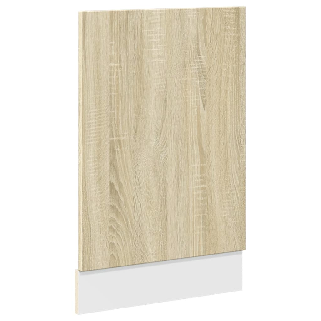 opvaskemaskinepanel Sonoma eg 45x3x67 cm konstrueret træ