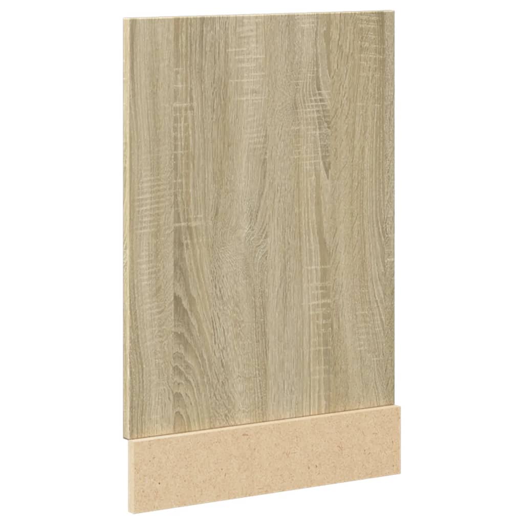 opvaskemaskinepanel Sonoma eg 45x3x67 cm konstrueret træ