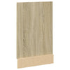 opvaskemaskinepanel Sonoma eg 45x3x67 cm konstrueret træ