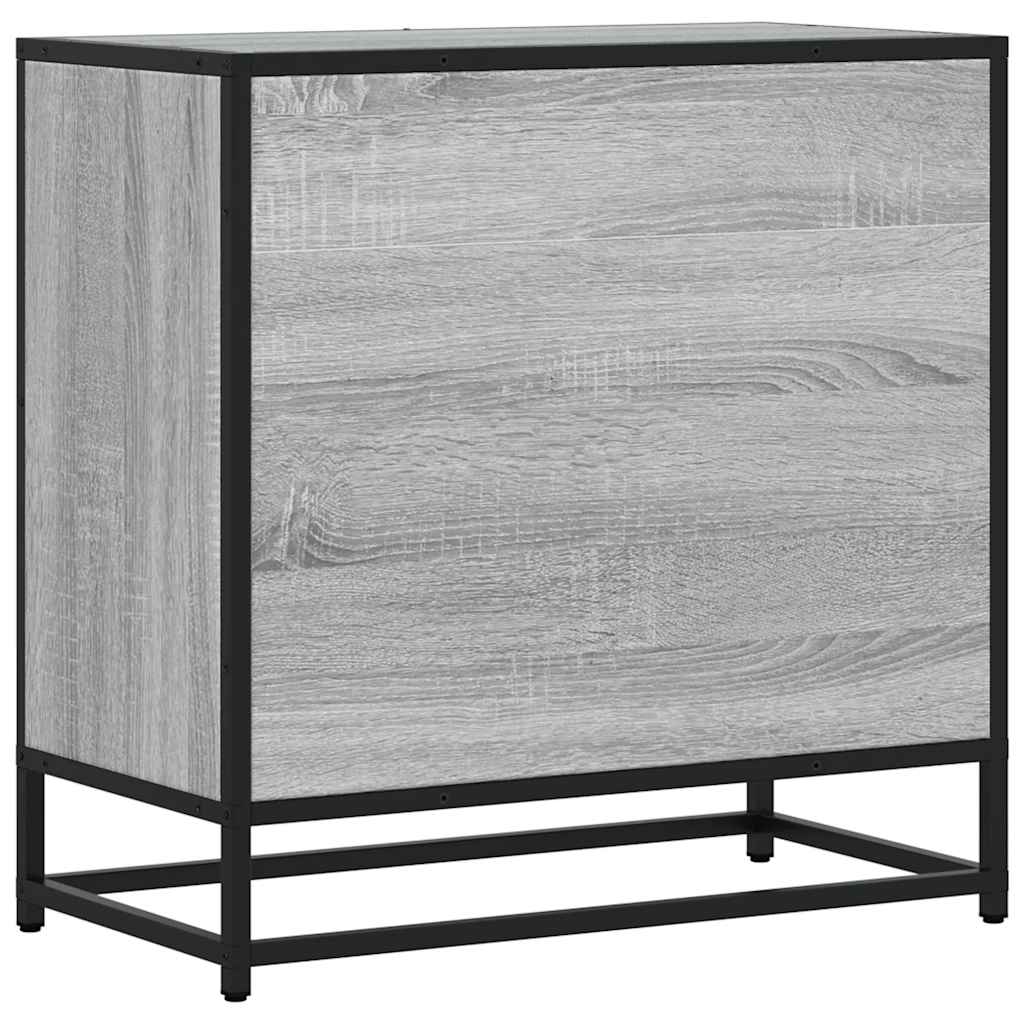 vægskab 60x31x60 cm konstrueret træ grå sonoma