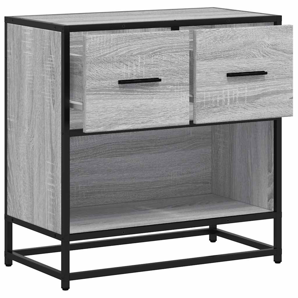 vægskab 60x31x60 cm konstrueret træ grå sonoma