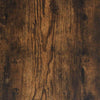 skænk 92x35x76 cm konstrueret træ røget egetræsfarve