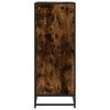 skostativ 48x38x97,5 cm konstrueret træ røget egetræsfarve