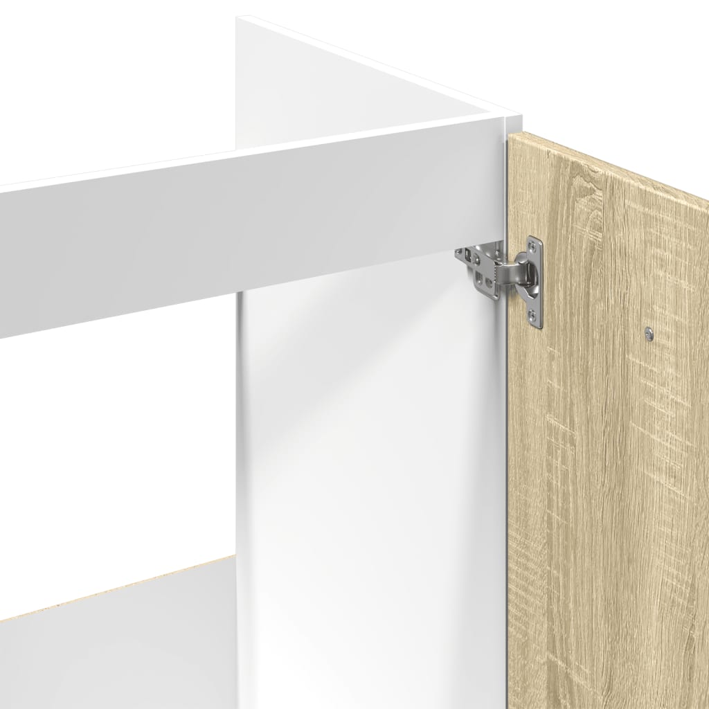 underskab "Lyon" Sonoma eg 80x46x81,5 cm konstrueret træ