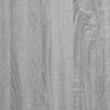 sengestel 140x200 cm konstrueret træ grå sonoma-eg
