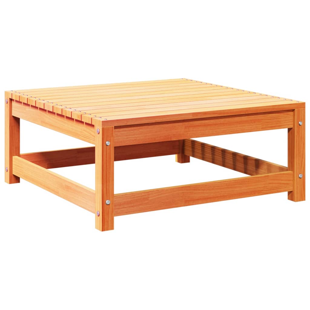 sofasæt til haven 7 dele med hynder massivt fyr gyldenbrun