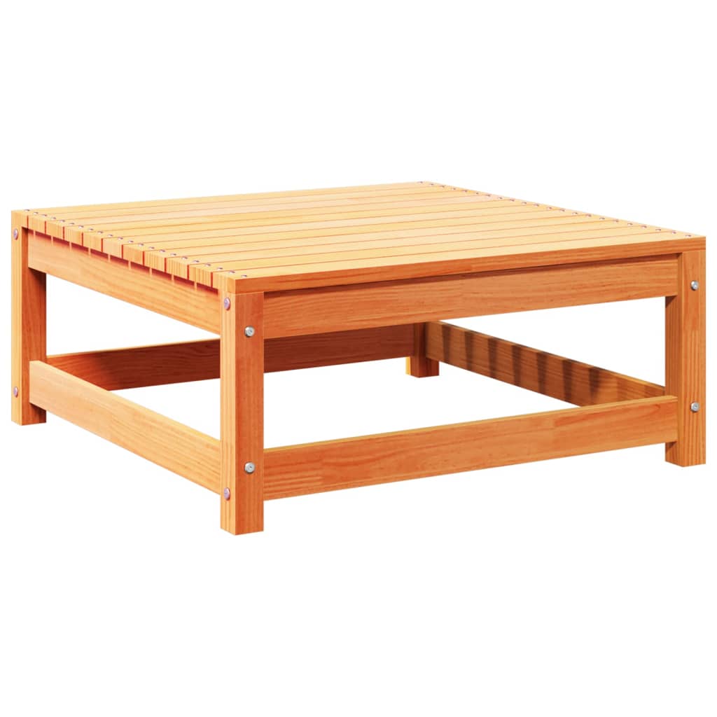 sofasæt til haven 7 dele med hynder massivt fyr gyldenbrun