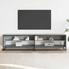 tv-skab 180,5x40x46 cm konstrueret træ grå sonoma-eg