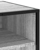tv-skab 180,5x40x46 cm konstrueret træ grå sonoma-eg