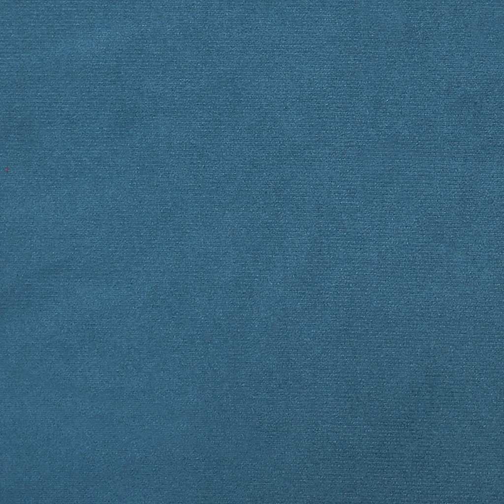 bænk 110x74x84 cm velour blå