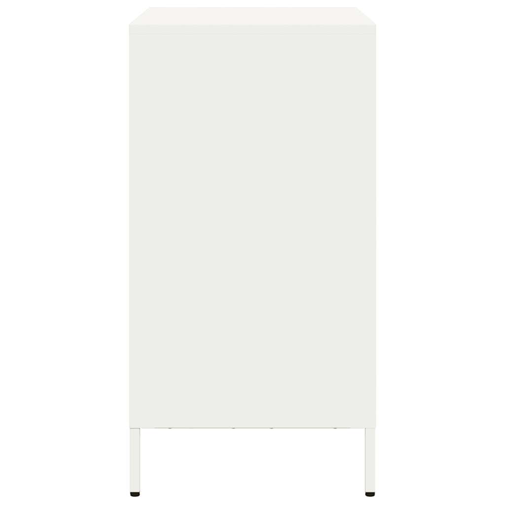 skab 68x39x73,5 cm koldvalset stål hvid