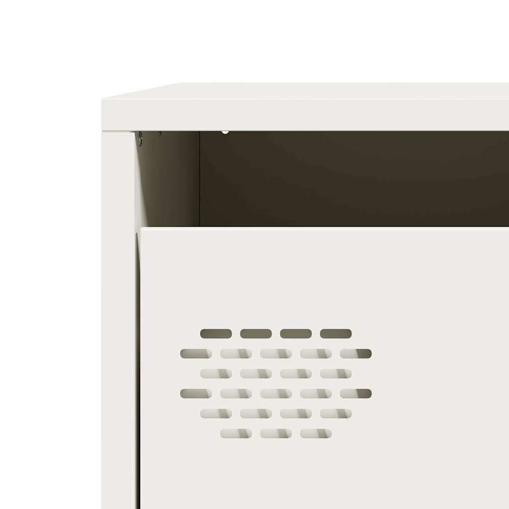 skab 68x39x73,5 cm koldvalset stål hvid