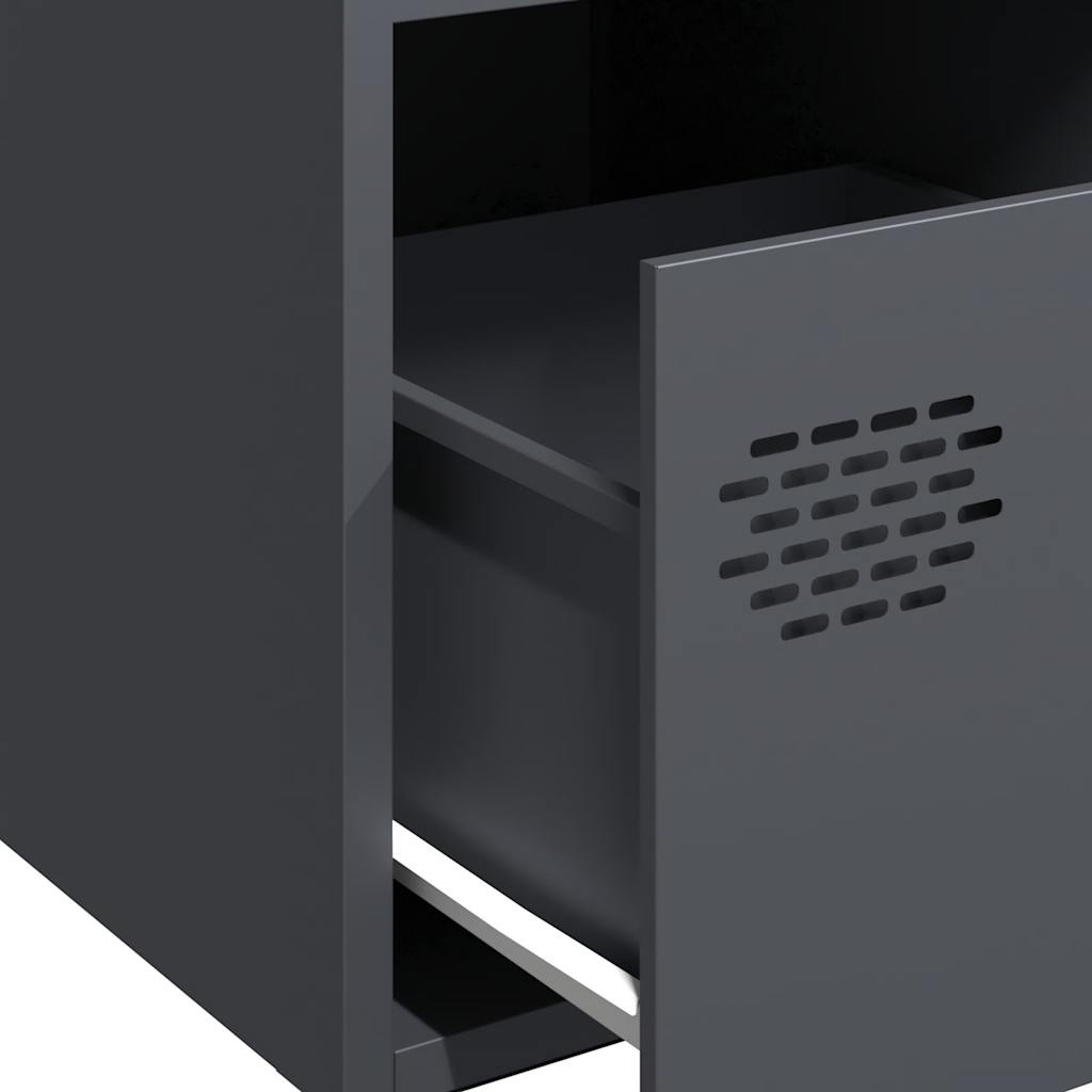 skænk 68x39x73,5 cm koldvalset stål antracitgrå