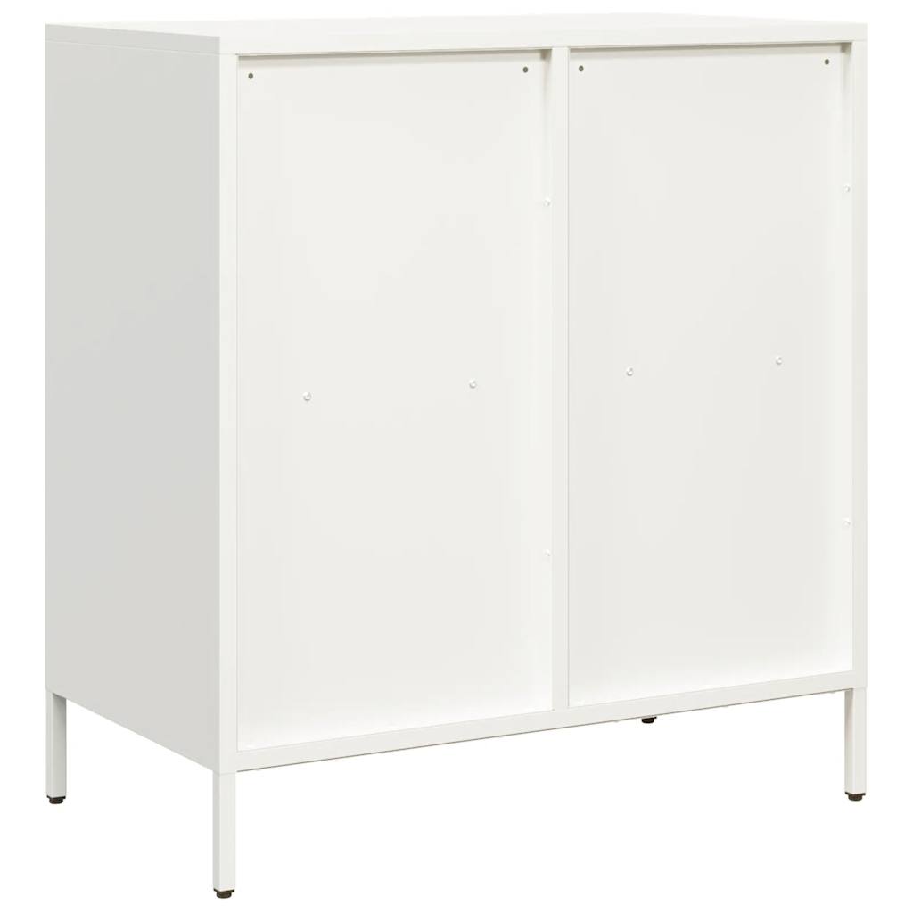 skab 68x39x73,5 cm koldvalset stål hvid