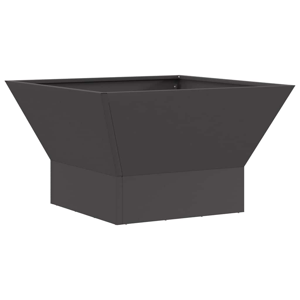 Bålsted Sort 60 x 60 x 35 cm Stål