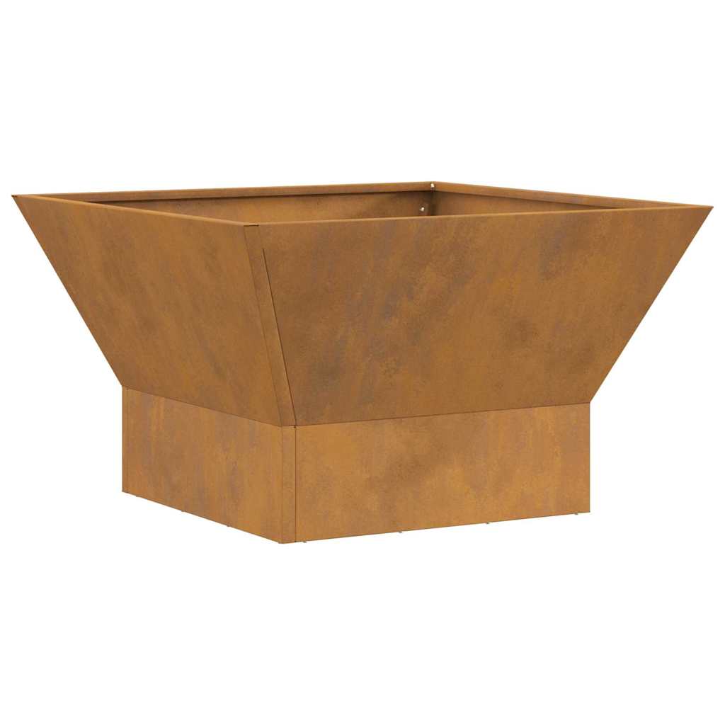 Bålsted Sort 60 x 60 x 35 cm Stål