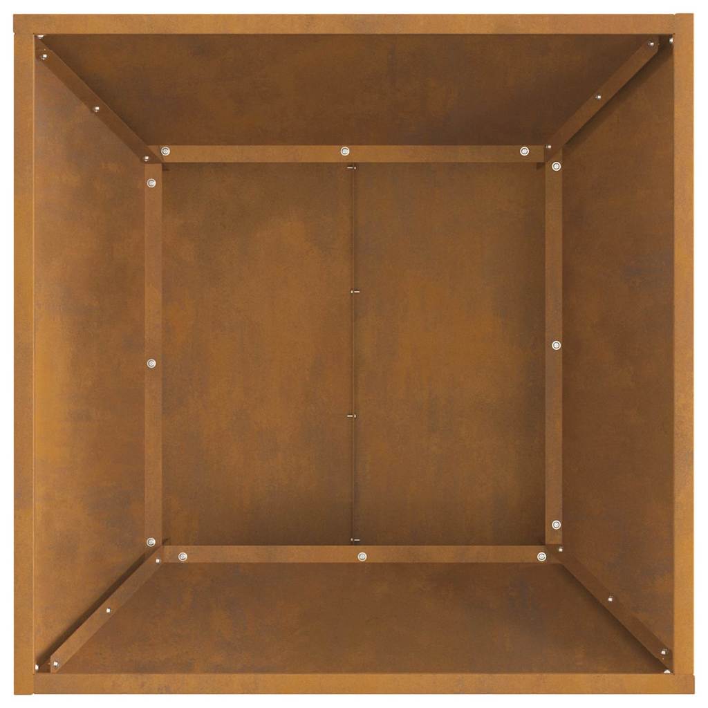 Bålsted Sort 60 x 60 x 35 cm Stål