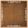 Bålsted Brun 60 x 60 x 40 cm Forvitret stål