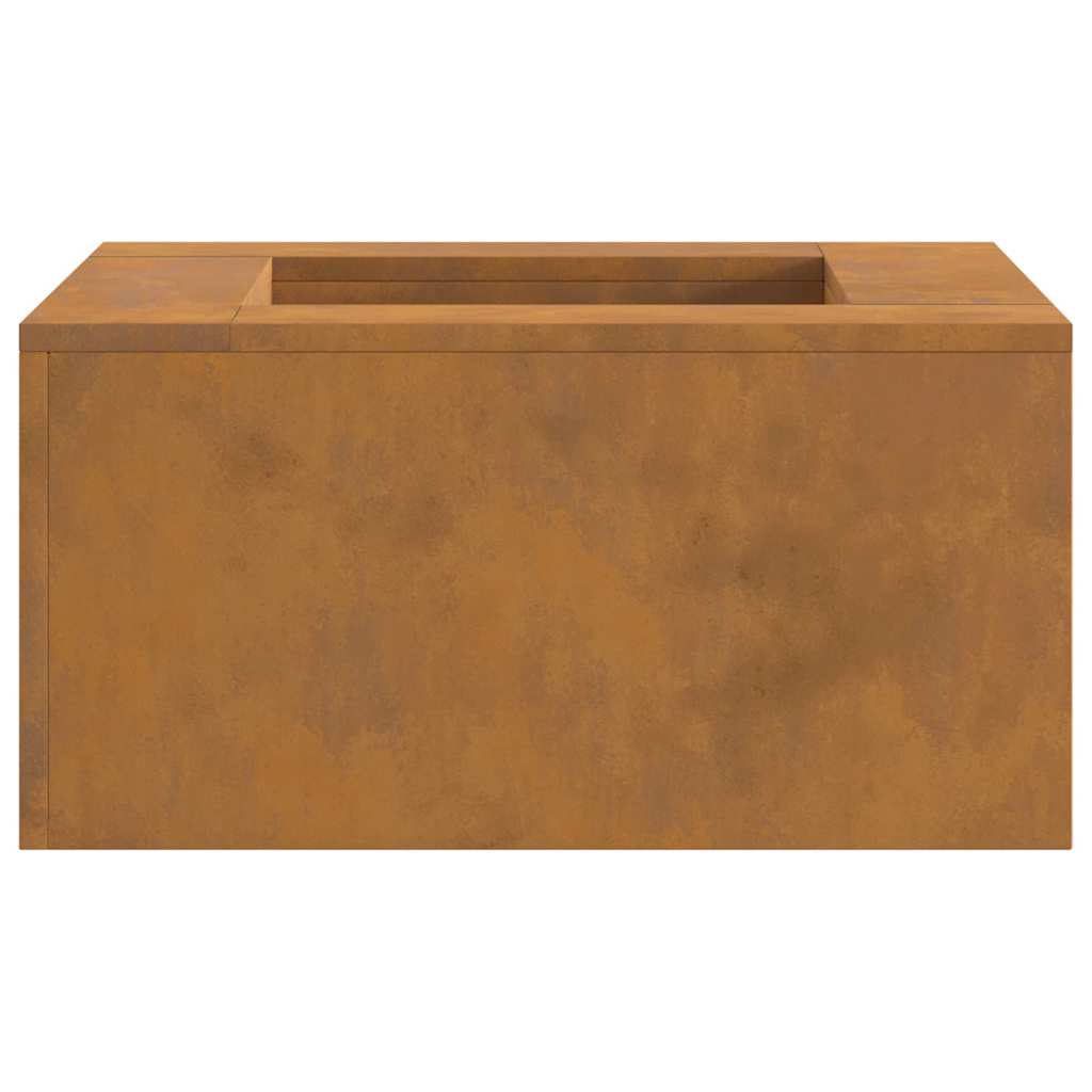 Bålsted Brun 60 x 60 x 30 cm Forvitret stål