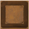 Bålsted Brun 80 x 80 x 40 cm Forvitret stål