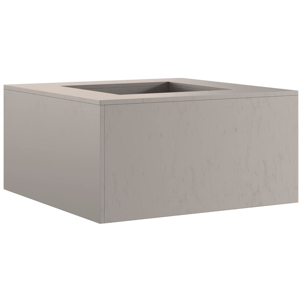 Bålsted Brun 80 x 80 x 40 cm Forvitret stål