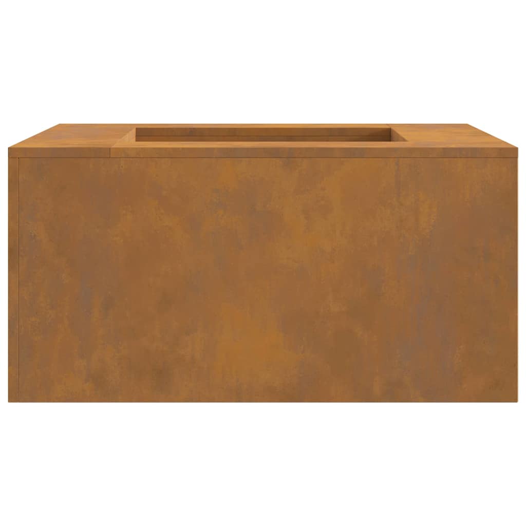Bålsted Brun 80 x 80 x 40 cm Forvitret stål