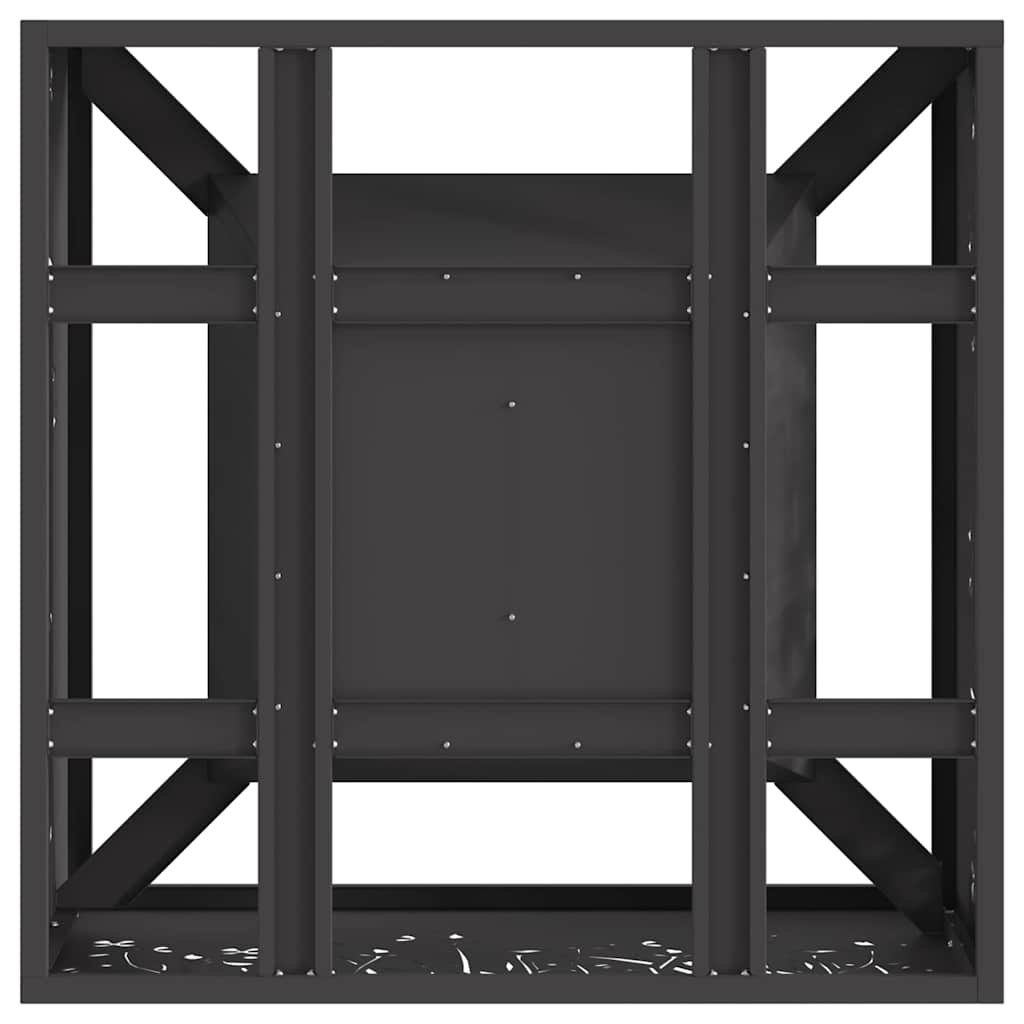 Bålsted Sort 60 x 60 x 30 cm Koldvalset stål