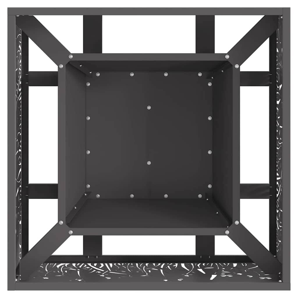 Bålsted Sort 60 x 60 x 30 cm Koldvalset stål