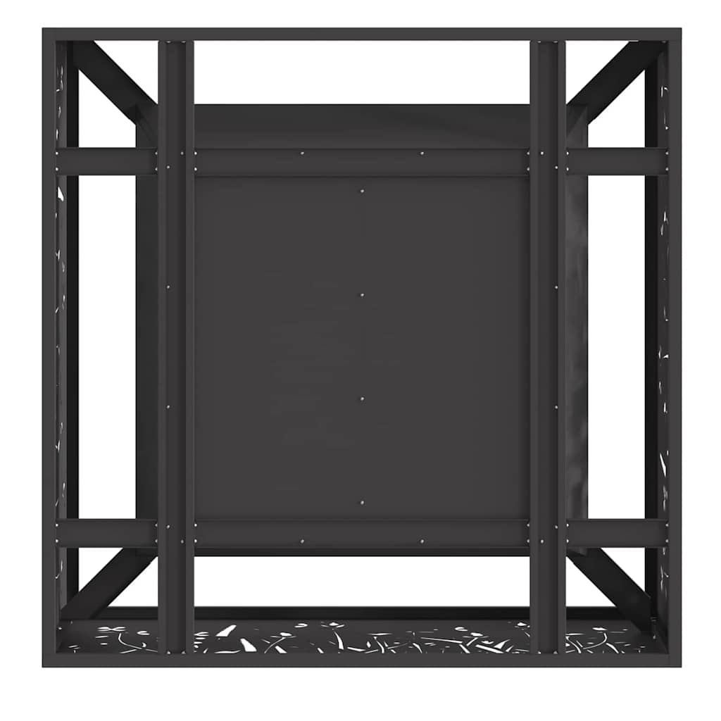 Bålsted Sort 80 x 80 x 30 cm Koldvalset stål