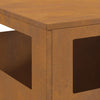 Bålsted Brun 50 x 50 x 100 cm Forvitret stål