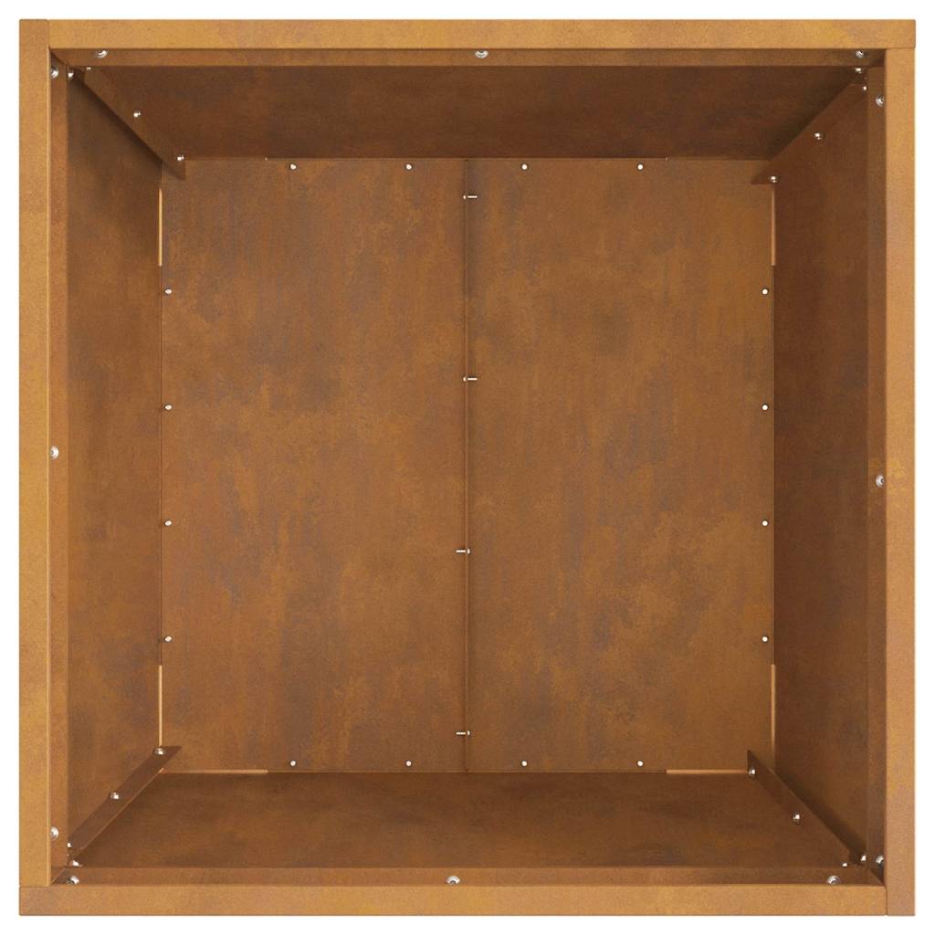 Bålsted Brun 50 x 50 x 38 cm Forvitret stål