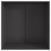 Bålsted Sort 80 x 80 x 43 cm Koldvalset stål