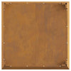 Bålsted Brun 80 x 80 x 43 cm Forvitret stål
