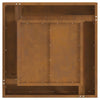 Bålsted Brun 60 x 60 x 30 cm Forvitret stål