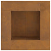 Bålsted Brun 60 x 60 x 30 cm Forvitret stål
