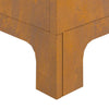 Bålsted Brun 50 x 50 x 70 cm Forvitret stål