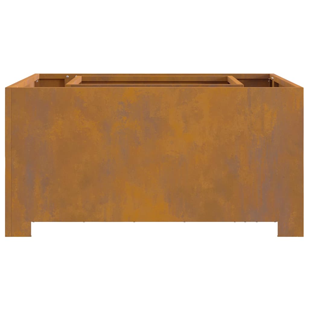 Bålsted Brun 80 x 80 x 40 cm Forvitret stål