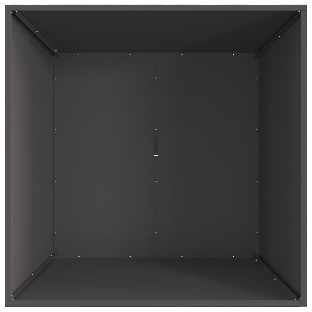 Bålsted Sort 80 x 80 x 40 cm Koldvalset stål