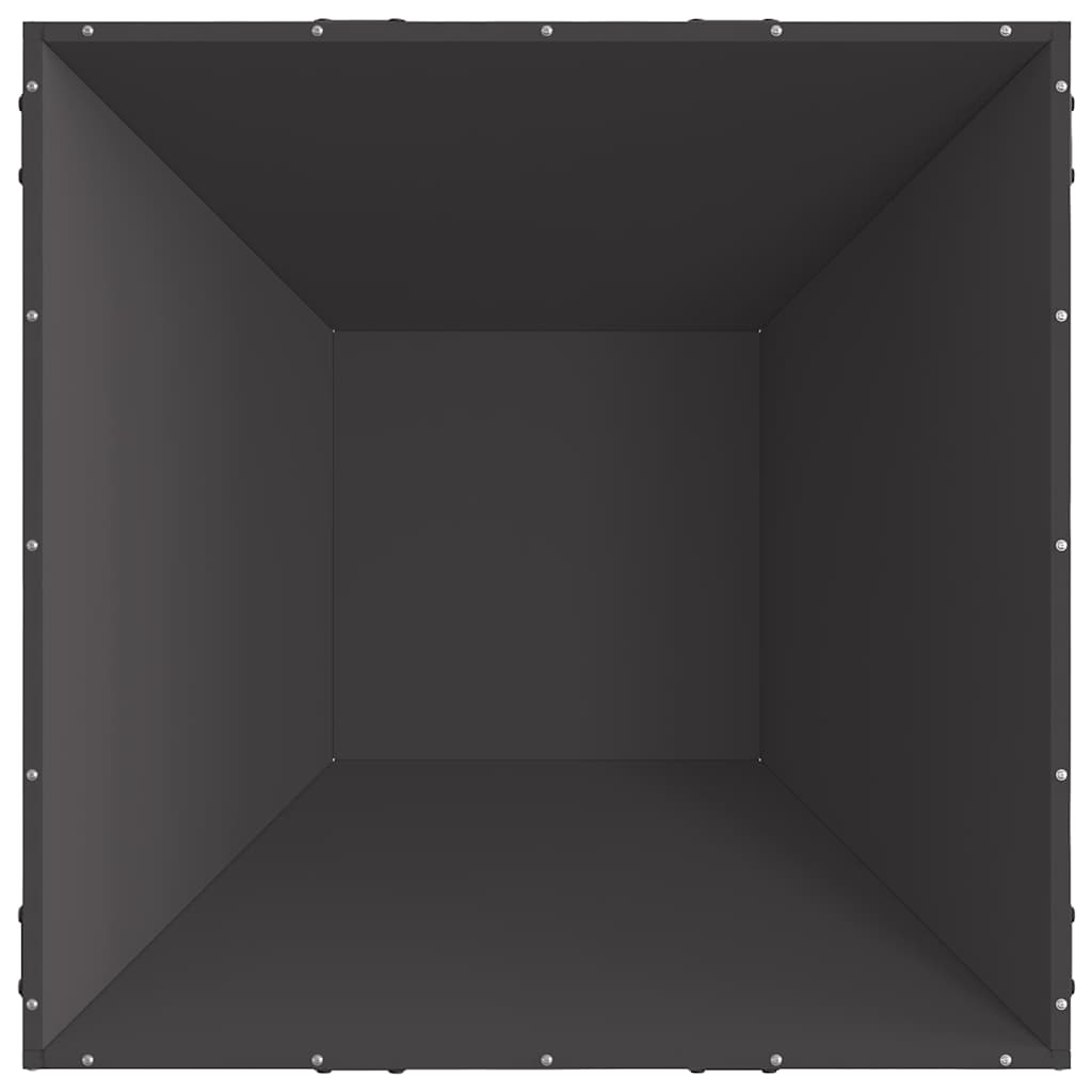 Bålsted Sort 80 x 80 x 40 cm Koldvalset stål