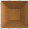 Bålsted Brun 80 x 80 x 40 cm Forvitret stål