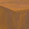 Bålsted Brun 100 x 100 x 30 cm Forvitret stål