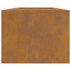 Bålsted Brun 160 x 45 x 35 cm Forvitret stål