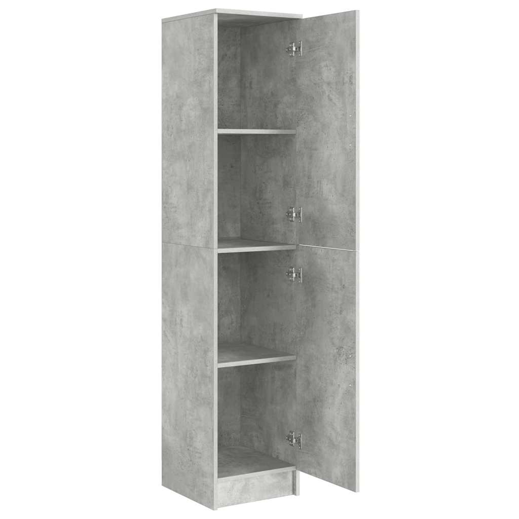 Highboard Beton Grå 35 x 39 x 168 cm
