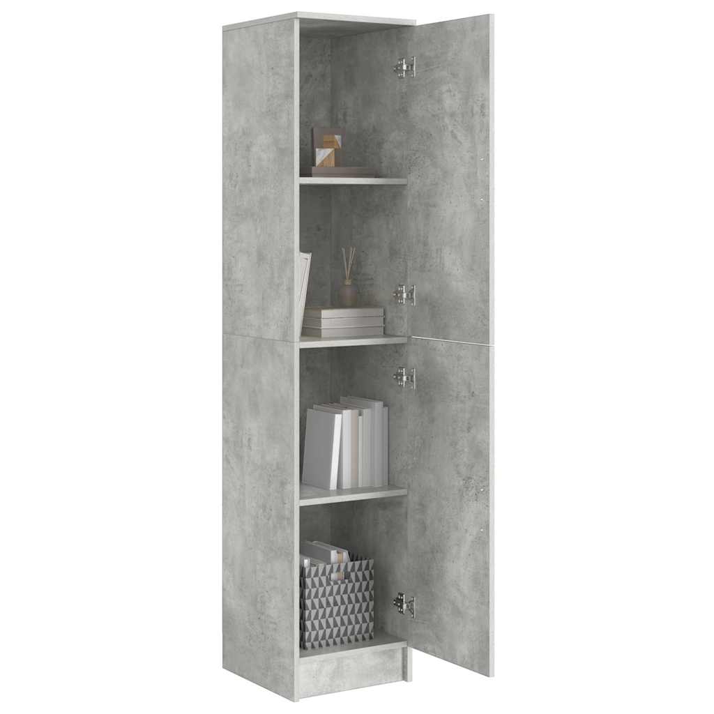 Highboard Beton Grå 35 x 39 x 168 cm