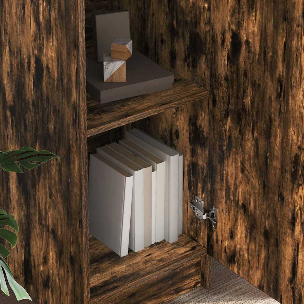 Highboard Røget eg 35 x 39 x 168 cm