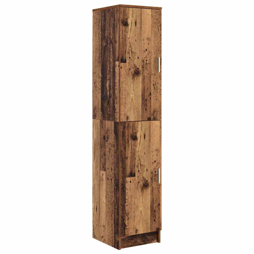 Højskab Gammelt træ 35 x 39 x 168 cm Konstrueret træ