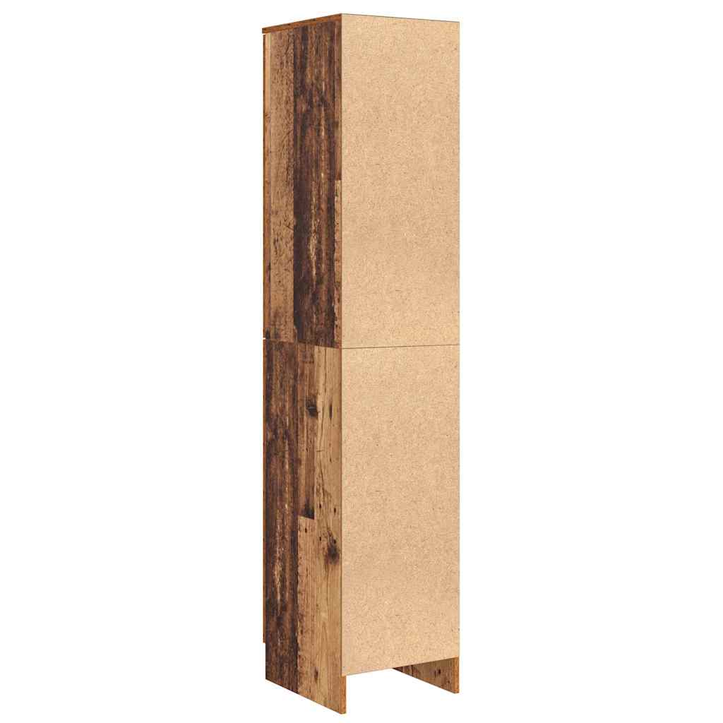 Højskab Gammelt træ 35 x 39 x 168 cm Konstrueret træ