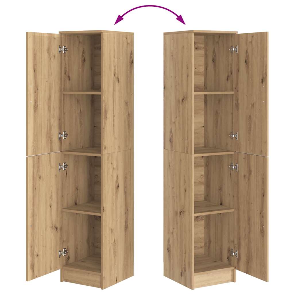 Højskab artisan eg 35 x 39 x 168 cm Konstrueret træ