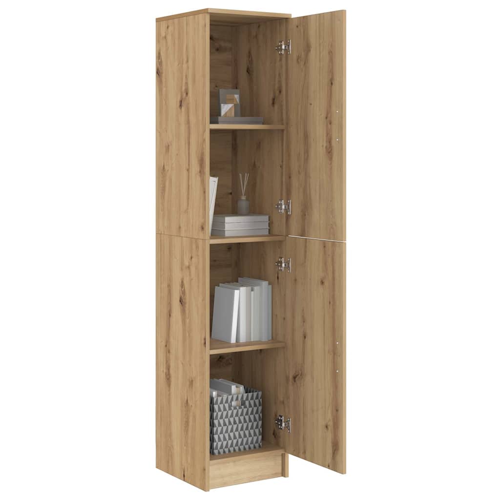 Højskab artisan eg 35 x 39 x 168 cm Konstrueret træ
