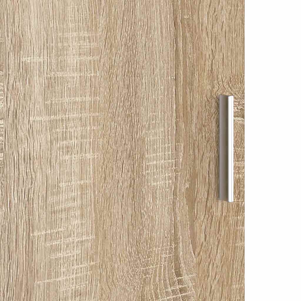 Højskab Sonoma-eg 31.5 x 32 x 124 cm Konstrueret træ